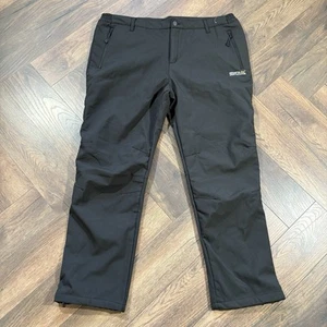 Regatta Herren Geo Softshell XPT II Walking Wanderhose schwarz Größe 42" Bundweite - Bild 1 von 7