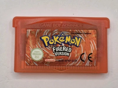 Pokemon FireRed Version Genuine Cartridge Only Nintendo Gameboy Advance  - Image 1 of 4