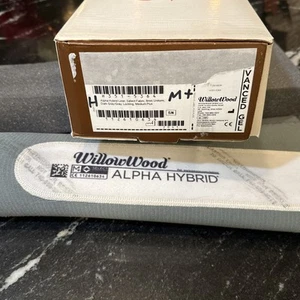 Willowwood Alpha Hybrid Locking Liner Uniform 6mm Dark Grey/Grey Lock Medium+ M+ - Picture 1 of 7