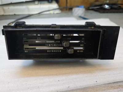 1966 1967 NOVA CHEVY 2  HEATER AC CONTROLS SWITCH ASSEMBLY W/CABLES Complete Oem - Image 1 of 4