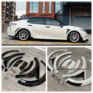 Painted Wheel Fender Flares Cover Body Kit For Toyota Camry SE XSE 2018-24 - Picture 1 of 21