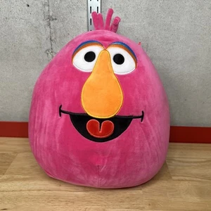Sesamstraße Squishmallow SeaWorld Freizeitpark exklusives Telly Pink Monster 14 Zoll - Bild 1 von 3