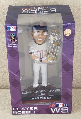Martinez Boston Red Sox 2018 World Series Champions Bobblehead MLB BOXDSTRSS Cover