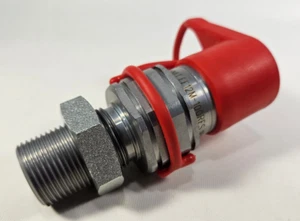 Hydraulic Quick Connect Male Coupler Flat Face FF 12M-100RFS 1623 - Picture 1 of 6