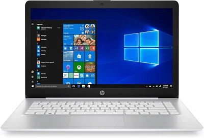 New HP 14-ds0030nr 14" HD Laptop AMD A4-9120e 4GB 32GB eMMC - Image 1 of 4
