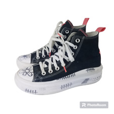 Converse Chuck Taylor All Star Move HI Top Platform Shoes Womens Sz 5 Sneaker