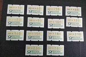SELLOS ALEMANIA MNH 1981 LOTE 14 ATM MICHEL VS1 CAT. 37€ - Imagen 1 de 1