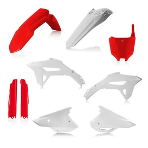 Acerbis Full Plastic Kit Red White For Honda CRF 250R 2022-2024 - Picture 1 of 1