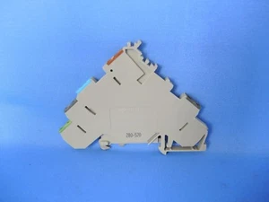 Wago 280-570 Ground Terminal Block 2 level, 5 conductors incl ground - Picture 1 of 3