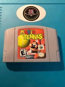 Nintendo 64 (N64) Game - Mario Tennis (Game Cartridge Only) - Picture 1 of 8