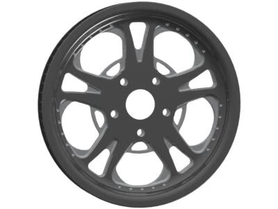 RevTech Moto Motorcycle Motorbike T-5 Belt Pulley Black - 1.125 Inch x 70T - Image 1 of 2