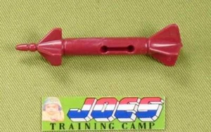 1989 cohete misil Cobra Devastator/Hovercraft parte original GI Joe JTC 882H - Imagen 1 de 1
