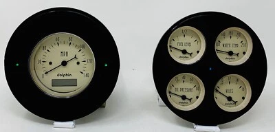 1947 1948 1949 1950 1951 1952 1953 Chevy Truck calibre 5 tablero juego de inserción Foto 1 de 4