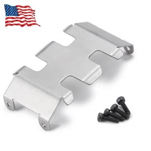 Protector de eje de placa de deslizamiento de acero inoxidable protector de placa de deslizamiento armadura para Axial SCX24 - Imagen 1 de 8