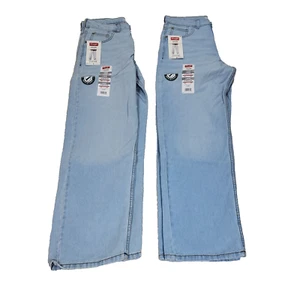 Wrangler Jeans Niños Azul 16 Pantalones Denim Niños Patinador Lote de 2 Niños Escuela Estudiante - Imagen 1 de 24