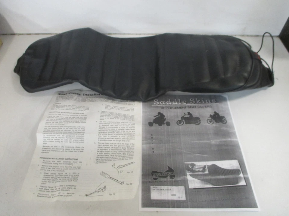 Nueva funda de asiento de repuesto para sillines Honda CB 360 1974-1976 bonita Foto 1 de 4