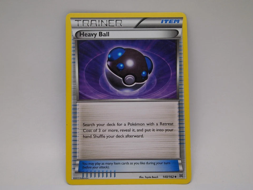 Heavy Ball BREAKthrough Series Pokemon Cad 140/162 LP - Image 1 of 1