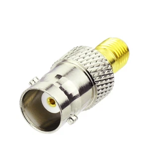 Handfunk Antenne Adapter BNC bis SMA 2 Stücke für Baofeng Kenwood Quansheng TYT - Picture 1 of 3
