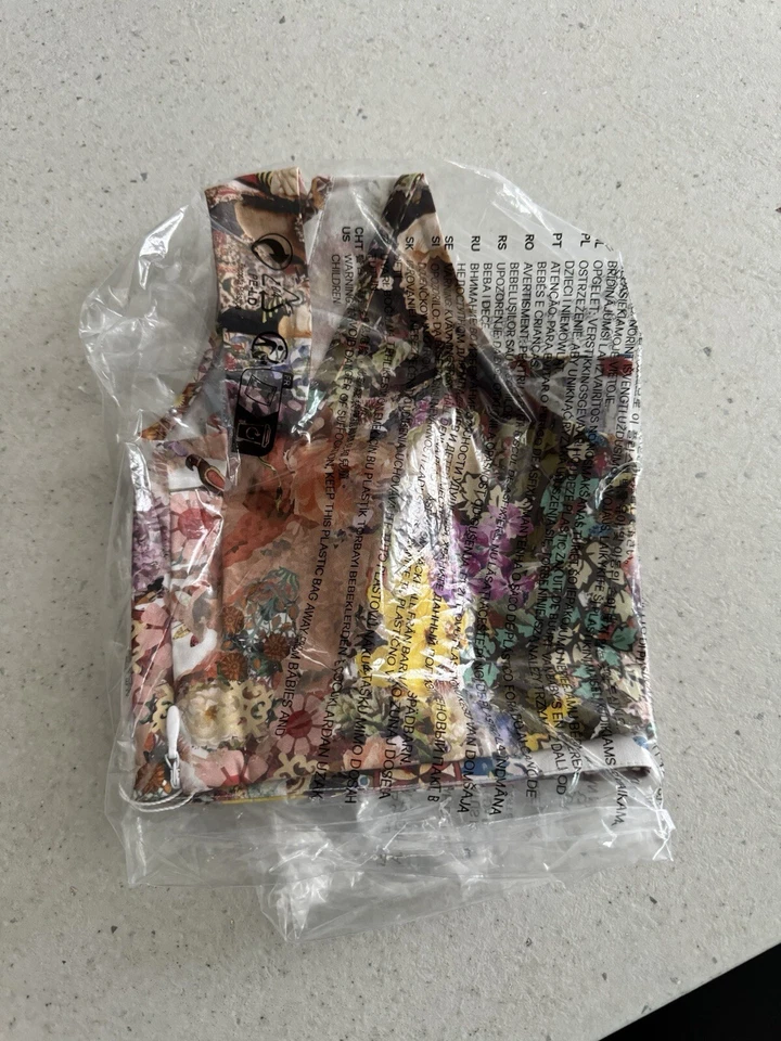 ANAMIKA KHANNA H&M - Top de algodón con motivo floral recortado - Talla MEDIANA - Totalmente nuevo  Foto 1 de 1