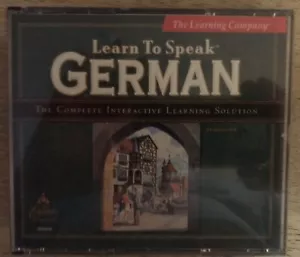 Learn To Speak German PC Berlitz / The Learning Company 2 Programs - Picture 1 of 5