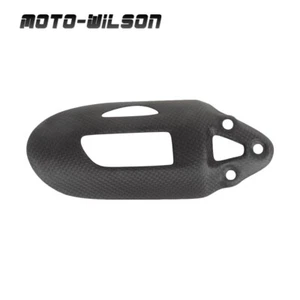 For Ducati 899/1199/1299 Panigale Shock Absorber Protection Carbon Fiber-Matte - Picture 1 of 16