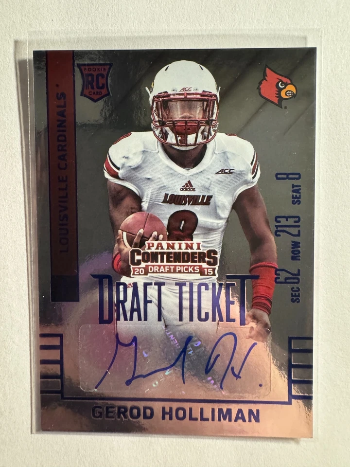 K255,587 - 2015 Panini Contenders Draft Picks #189 Gerod Holliman Auto RC - Image 1 of 1