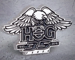 CHALECO CHALECO CERDO PIN 115 ANIVERSARIO DE PROPIETARIOS HARLEY DAVIDSON GRUPO 35 ANIVERSARIO - Imagen 1 de 4