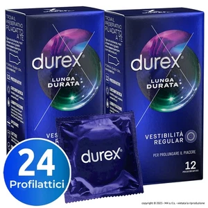 24 Durex Ritardanti Performa Retard Preservativi Profilattici in scatola - Foto 1 di 7