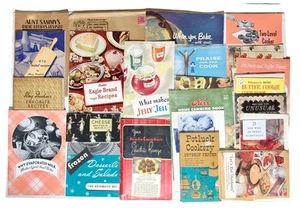30er - 50er Jahre Lot Rezepthefte Broschüren Werbung Kochbücher Vintage - Bild 1 von 8