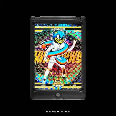 1/1 JAHMYR GIBBS 🔥 NARANJA SONICA PRIZM SSP 🔥 PENINI NUEVO: UNO DE UNO ARTE Foto 1 de 4