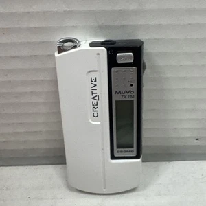 Creative Labs MuVo TX 256MB MP3 Player White Tested - Picture 1 of 8