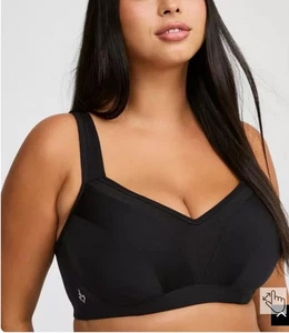 Torrid Black Active Sports Bra Size-38G - Picture 1 of 3