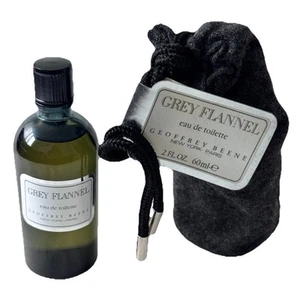 Grey Flannel by Geoffrey Beene Eau de Toilette 2 FL.OZ NEW IN POUCH DISCONTINUED - Picture 1 of 4