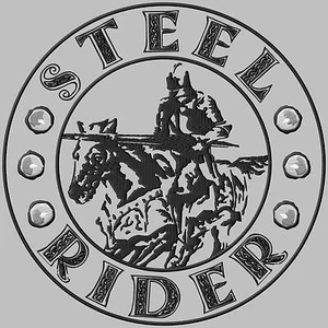 Steel Rider XL ecusson brodé patche Thermocollant iron-on patch - Picture 1 of 1