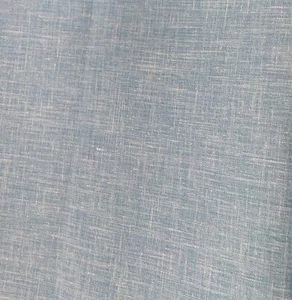 Blue Linen-Blend Fabric 2 yards + 30" x 44" Sewing & Crafting Projects - Picture 1 of 4