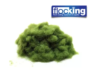 Erba statica ~ 3mm modello scenario gregge base 30g giochi di guerra VERDE Warhammer - Foto 1 di 1