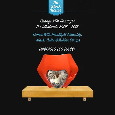 Faro KTM 2008-2013 luz LED naranja EXC XCW EXCF XC 125 200 250 300 450 Foto 1 de 4