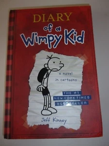 Diary of a Wimpy Kid by Jeff Kinney Hardcover Book - Picture 1 of 3