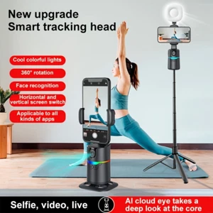 Automatic facial tracking, intelligent 360° rotating tracking mobile phone stand - Picture 1 of 13