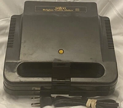 Gofrera Belga Salton Modelo WM-4A Negra Antiadherente Foto 1 de 4