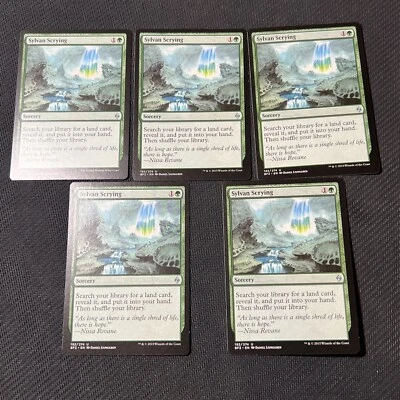 Sylvan Scrying Magic The Gathering Mtg Battle for Zendikar Card 5 - Image 1 of 4
