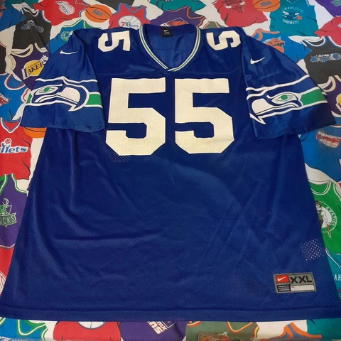 The Boz! Rare Vtg Nike Brian Bosworth Seattle Seahawks Nfl Jersey Men XXL 2XL Cover