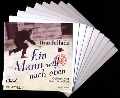 Hans FALLADA★EIN MANN WILL NACH OBEN★Hörbuch★8-CD-Box★U. Noethen liest★GUT–S.GUT - Bild 1 von 4