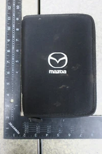 *USED CASE ONLY* Mazda Owner's Manual Black Holder Case Book Set (2525) - Picture 1 of 3