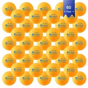Kevenz 60er Pack 3-Star 40+ Tischtennisbälle, Advanced Ping Pong Ball - Bild 1 von 5
