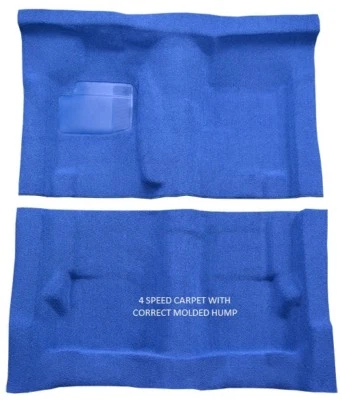 Alfombra Dodge Challenger 1970 80/20 colores de puerta de bucle hecha por ACC Foto 1 de 3