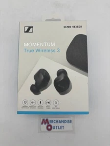 Sennheiser Momentum True Wireless 3 Noise Cancelling Earbuds - Black NEW/SEALED! - Picture 1 of 4