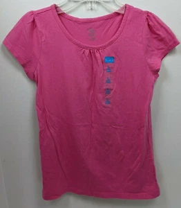 NEW Childrens Place Girls Large 10 12 Solid Pink Layering Top Tee Shirt SS NWT - Picture 1 of 11