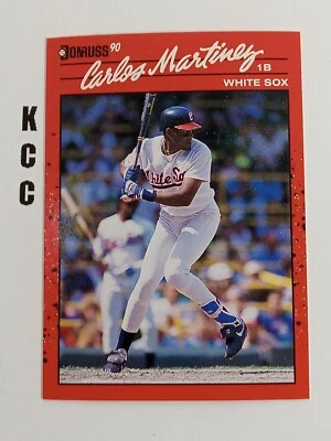 1990 Donruss Baseball Chicago White Sox #531 Carlos Martinez - Image 1 of 2