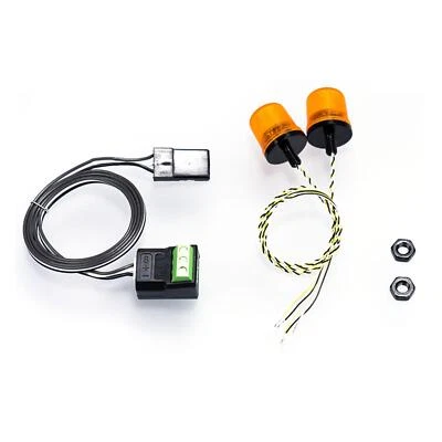 3V Kunststoff 360°Drehbares Warnlicht für DIY TAMIYA 1/14 RC Bagger Dozer - Bild 1 von 4